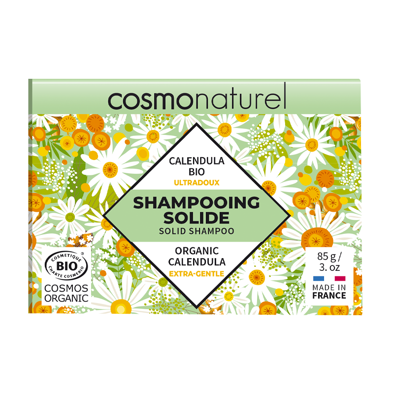 Shampooing Solide Ultra Doux Calendula Bio Cosmo Naturel